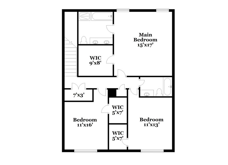 1,830/Mo, 3031 Crabapple Ln Dallas, NC 28034 Floor Plan View 2