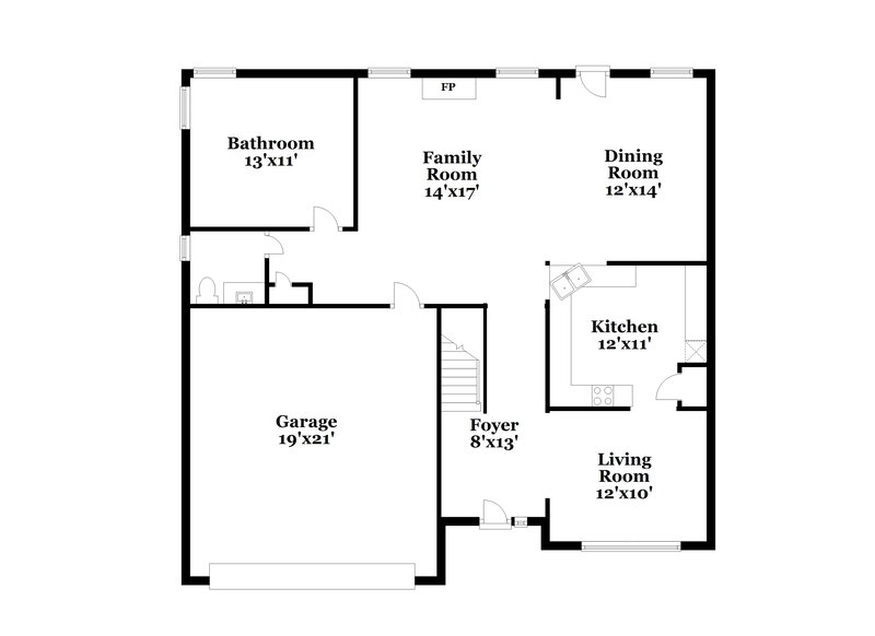 1,960/Mo, 6793 Sequoia Hills Dr Harrisburg, NC 28075 Floor Plan View