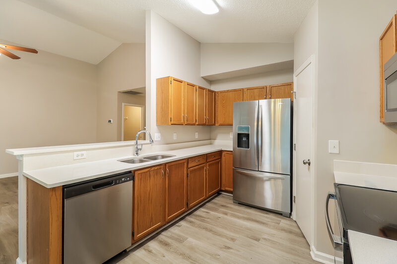 1,820/Mo, 5227 Moonlight Trail SW Concord, NC 28025 Kitchen View 2