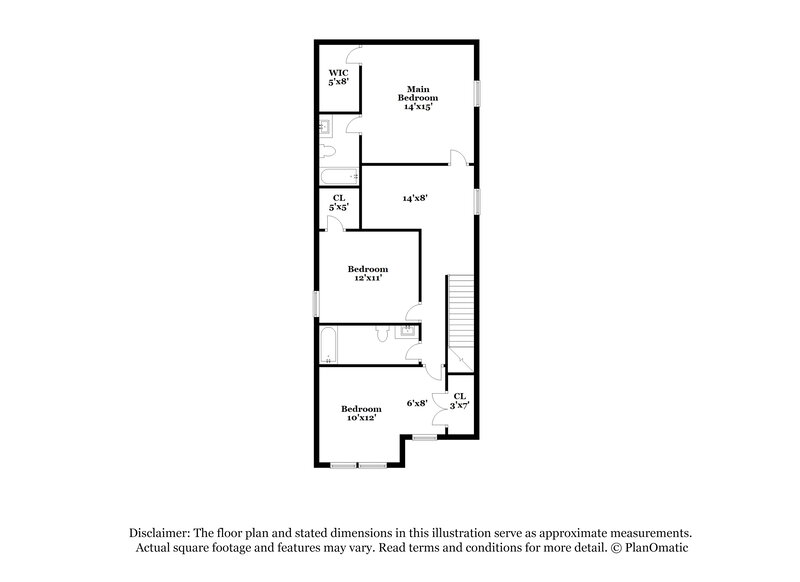 2,200/Mo, 916 Harrier Rd Charlotte, NC 28216 Floor Plan View 2