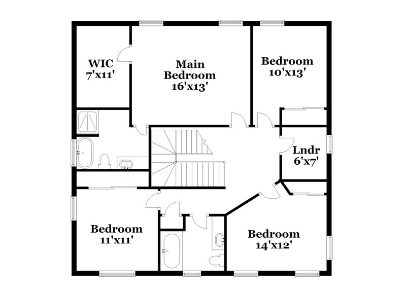 2,470/Mo, 12701 Cumberland Cove Dr Charlotte, NC 28273 Floorplan View 2