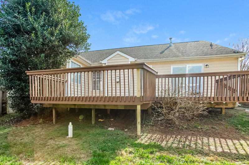 1,870/Mo, 3032 Dairy Farm Dr Monroe, NC 28110 Rear View