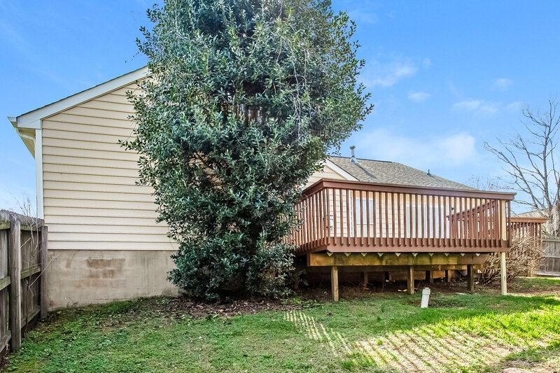 1,870/Mo, 3032 Dairy Farm Dr Monroe, NC 28110 Rear View 2