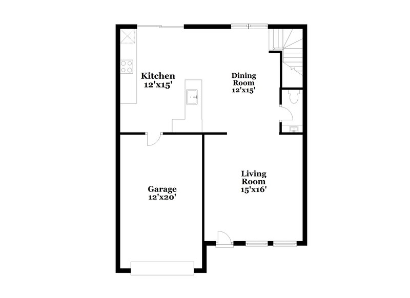 1,830/Mo, 5410 Park Brook Dr Charlotte, NC 28269 Floor Plan View