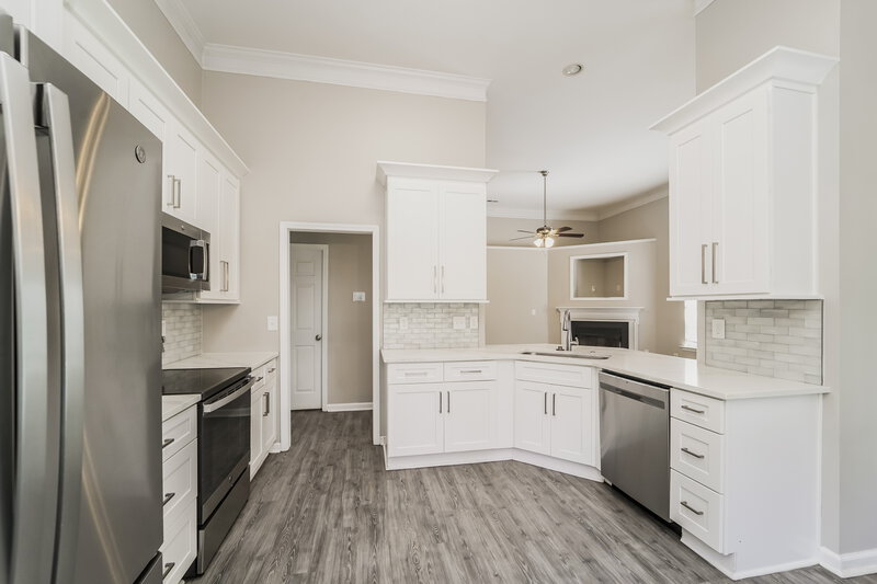 2,160/Mo, 4003 Enderbury Dr Indian Trail, NC 28079 Kitchen View 2