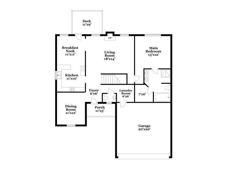 3,130/Mo, 2108 Thorn Crest Dr Waxhaw, NC 28173 Floor Plan View