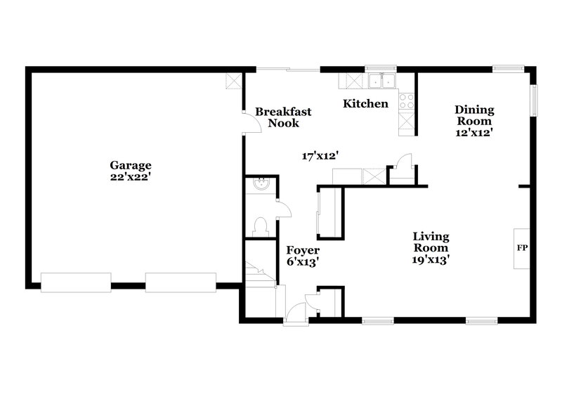 2,315/Mo, 2401 Katherine Kiker Rd Charlotte, NC 28213 Floor Plan View 2