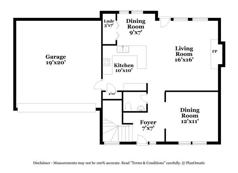 1,995/Mo, 12160 Old Willow Rd Charlotte, NC 28269 Floor Plan View