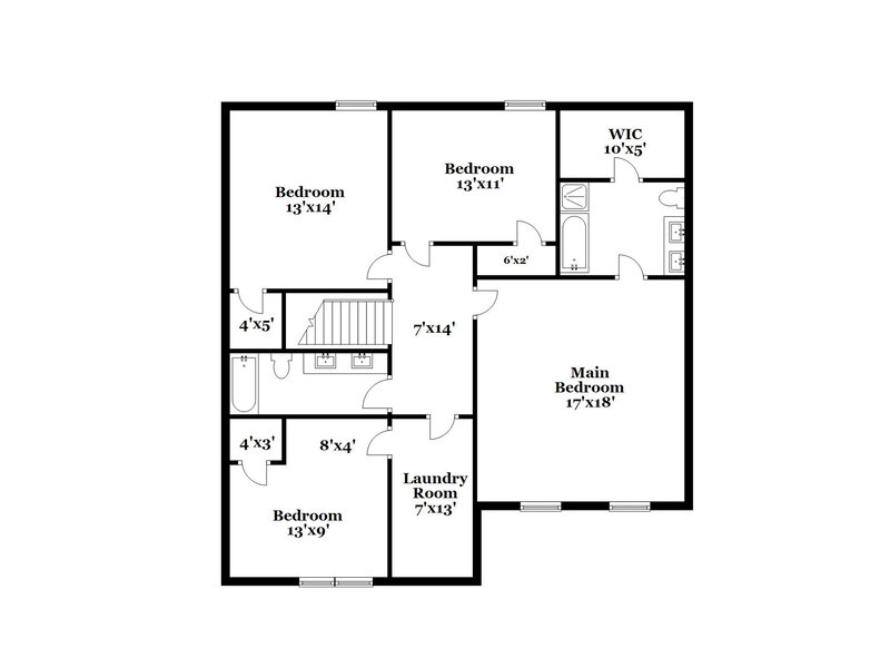 3,980/Mo, 9510 Pond Vista Court Charlotte, NC 28216 Floor Plan View 2