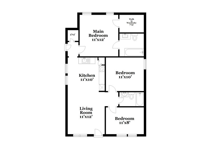 1,775/Mo, 240 Cabarrus Ave E Concord, NC 28025 Floor Plan View