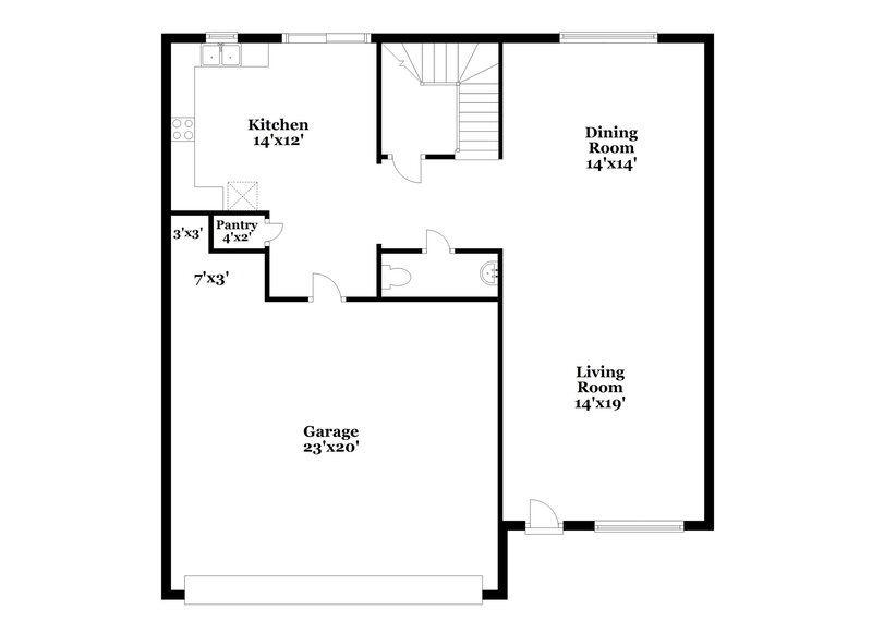 1,920/Mo, 716 Overlook Rd Lowell, NC 28098 Floor Plan View