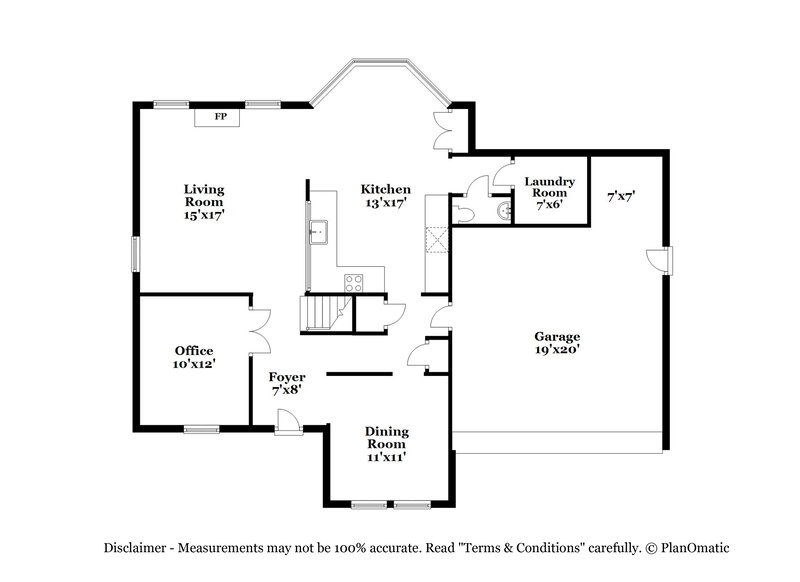 2,325/Mo, 7223 Claiborne Woods Rd Charlotte, NC 28216 Floor Plan View