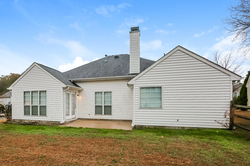 1,850/Mo, 2844 Eagle View Pl NW Concord, NC 28027 Rear View 2