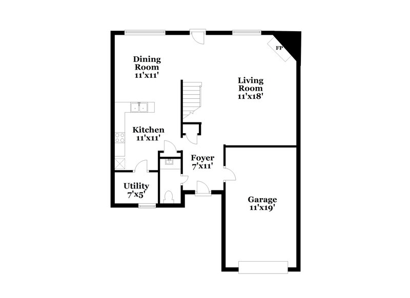 2,500/Mo, 741 Aberdeen Glen Pl Charlotte, NC 28214 Floor Plan View