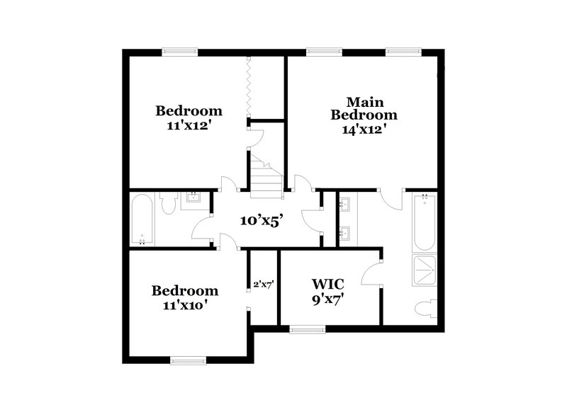 2,500/Mo, 741 Aberdeen Glen Pl Charlotte, NC 28214 Floor Plan View 2