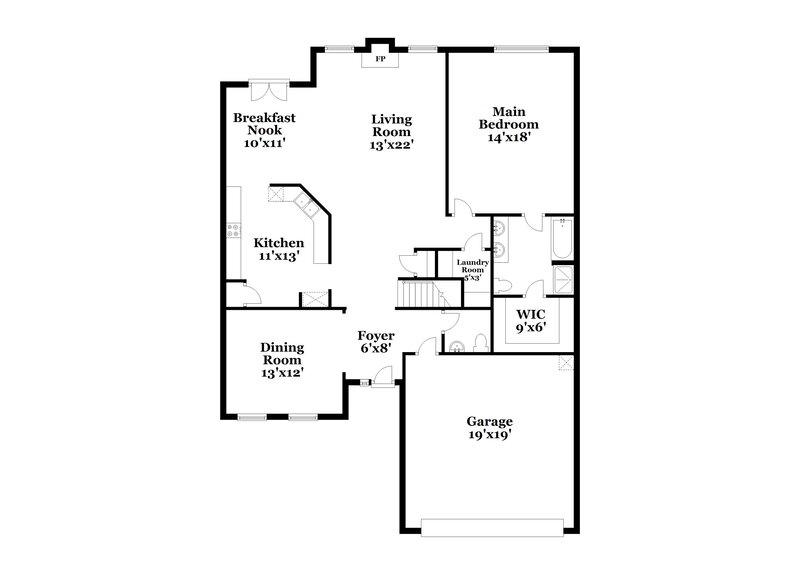 2,685/Mo, 12423 Hunting Birds Ln Charlotte, NC 28278 Floor Plan View