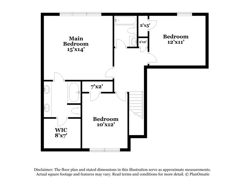 3,110/Mo, 9307 Bellegarde Dr Charlotte, NC 28277 Floor Plan View 2
