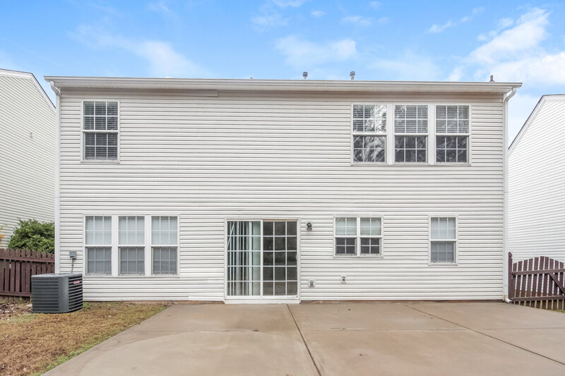 3,110/Mo, 9307 Bellegarde Dr Charlotte, NC 28277 Rear View