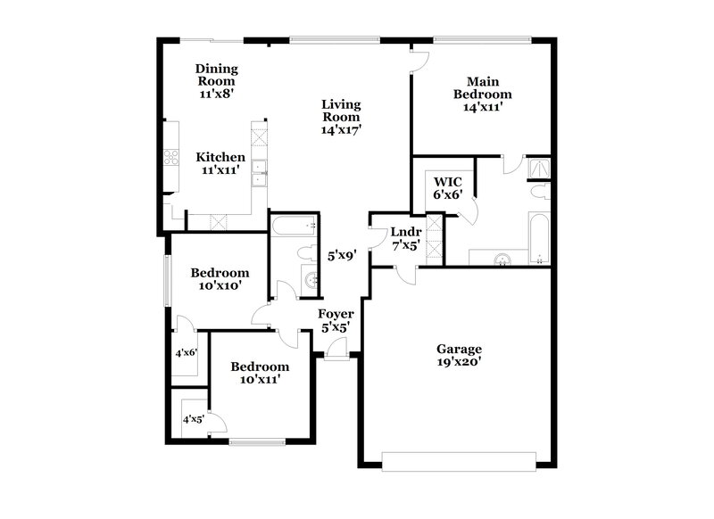 1,940/Mo, 128 Bosburg Dr Mooresville, NC 28115 Floor Plan View
