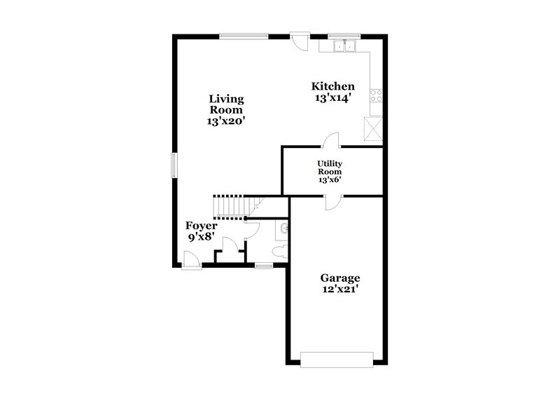 1,910/Mo, 831 Littleton Dr Concord, NC 28025 Floor Plan View