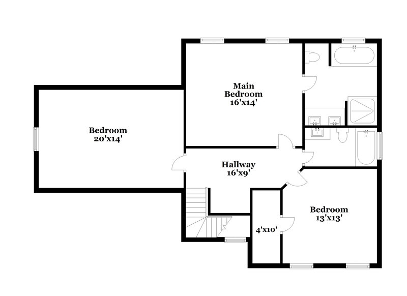 1,975/Mo, 3606 Sipes Ln Charlotte, NC 28269 Floor Plan View 2