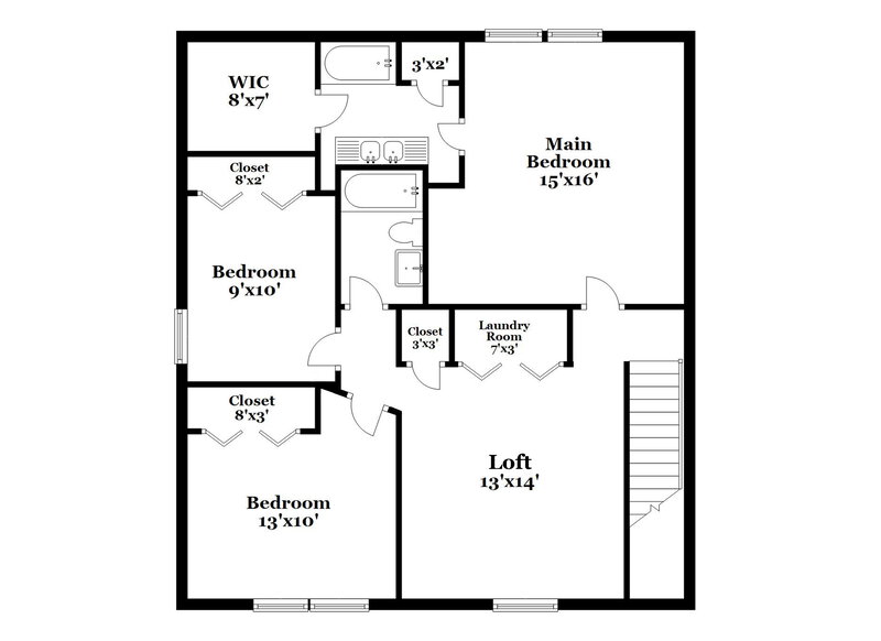 2,860/Mo, 1157 Black Diamond Dr Dallas, NC 28034 Floor Plan View 2