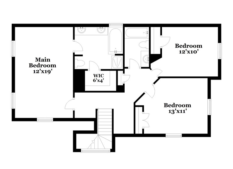 2,260/Mo, 912 Old Forester Ln Charlotte, NC 28214 Floor Plan View 2
