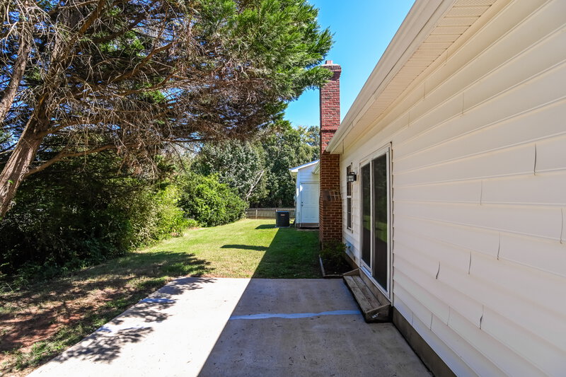 1,840/Mo, 3705 Arthur St Indian Trail, NC 28079 Rear View