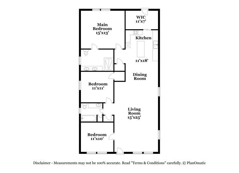 1,960/Mo, 2118 Ravendale St Kannapolis, NC 28083 Floor Plan View