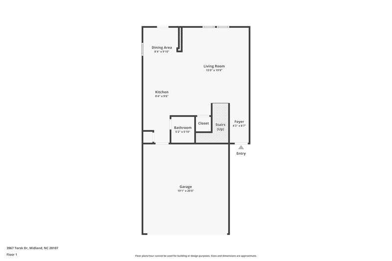 1,785/Mo, 3967 Tersk Dr Midland, NC 28107 Floor Plan View