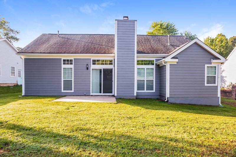 2,660/Mo, 6115 Sunstone Dr Charlotte, NC 28269 Rear View 2