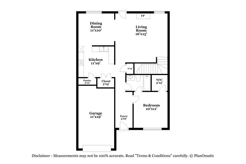 1,875/Mo, 532 Moss Stream Ln Charlotte, NC 28214 Floor Plan View 2