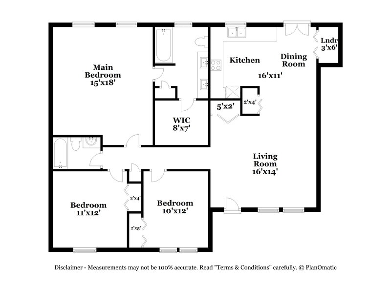 1,775/Mo, 6127 Country Walk Dr Charlotte, NC 28212 Floor Plan View