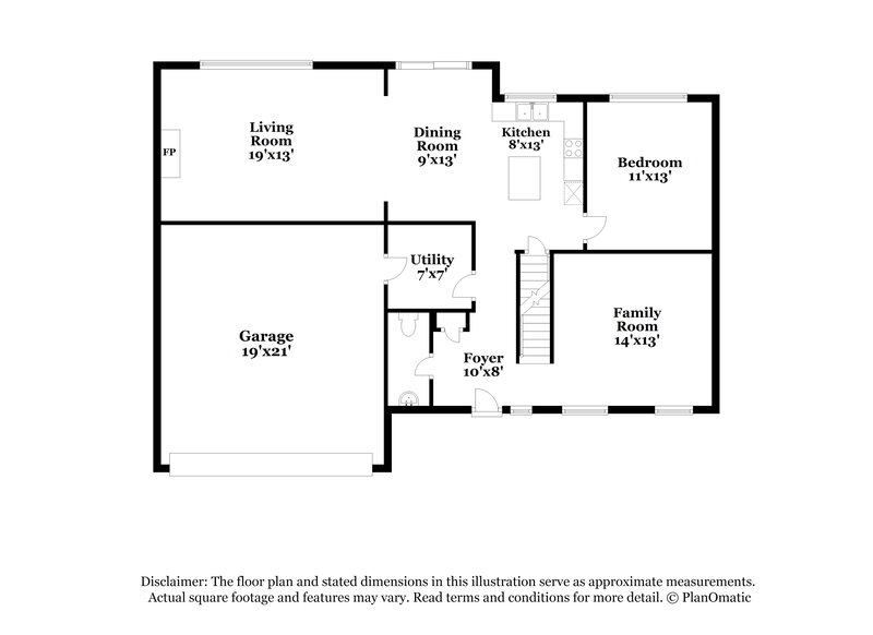 1,870/Mo, 112 Barrington Dr Mount Holly, NC 28120 Floor Plan View