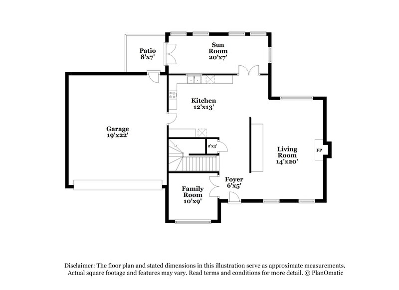 2,130/Mo, 8313 Poplar Grove Cir Waxhaw, NC 28173 Floor Plan View 2