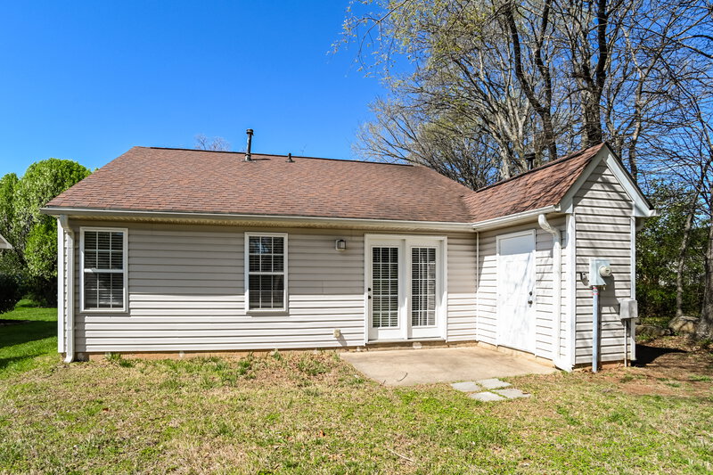 1,970/Mo, 4271 Barley St SW Concord, NC 28027 Rear View