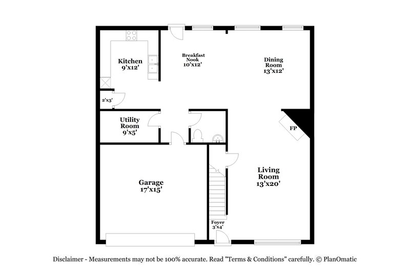 1,880/Mo, 926 Ramsgate Dr Sw Concord, NC 28025 Floorplan View