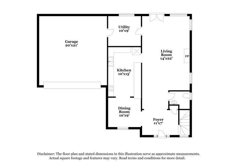 2,155/Mo, 735 Continental Dr Concord, NC 28025 Floor Plan View