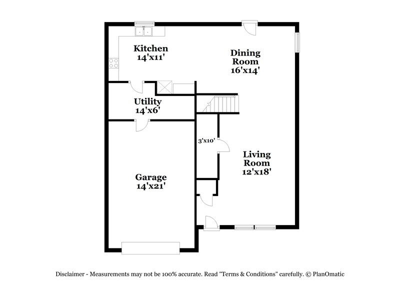 1,970/Mo, 1350 Haestad Ct Concord, NC 28025 Floor Plan View