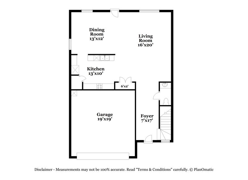 2,065/Mo, 3132 Riley Ave Charlotte, NC 28269 Floor Plan View