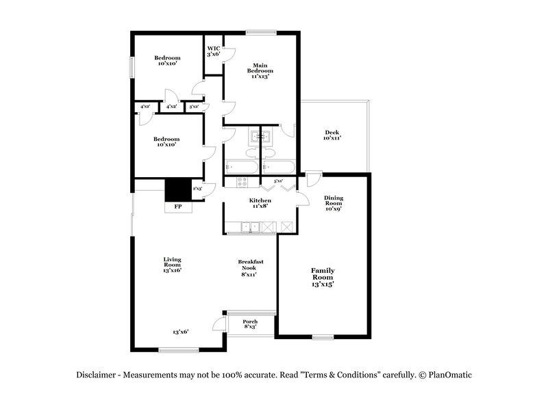 2,060/Mo, 14024 Eden Ct Pineville, NC 28134 Floor Plan View