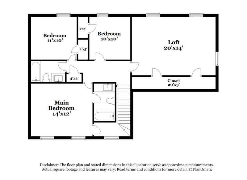 1,905/Mo, 5401 Southminster Ln Charlotte, NC 28216 Floor Plan View