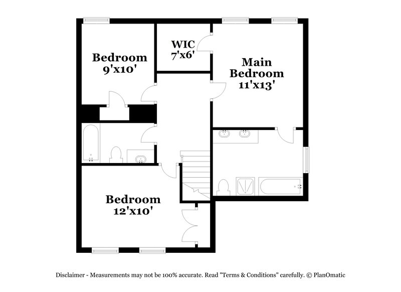 2,065/Mo, 14017 Sobeck Ln Charlotte, NC 28269 Floorplan View 2