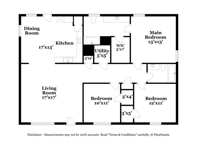2,085/Mo, 584 Jackson Ter SW Concord, NC 28027 Floor Plan View
