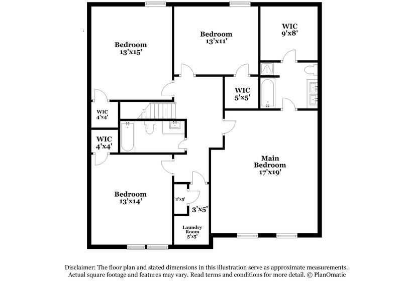 2,285/Mo, 4419 Austin Dekota Dr Charlotte, NC 28269 Floorplan View 2