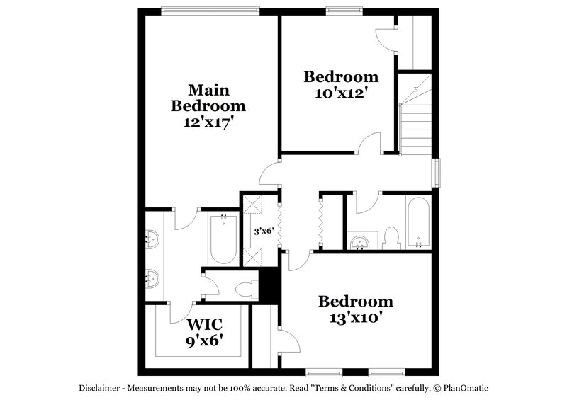 2,150/Mo, 3510 Laurenhurst Ln Charlotte, NC 28270 Rear View