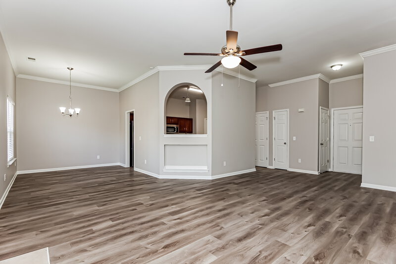 1,905/Mo, 7919 Ebony Rd Charlotte, NC 28216 Living Room View 2