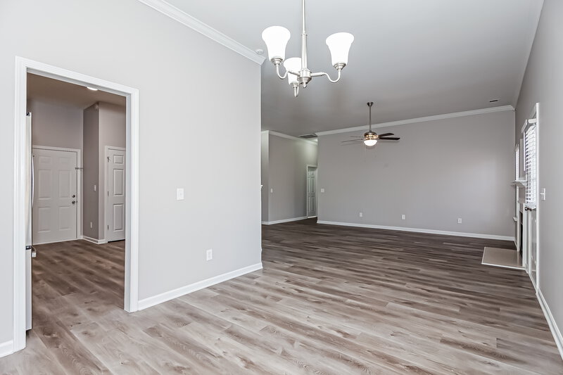 1,905/Mo, 7919 Ebony Rd Charlotte, NC 28216 Dining Room View