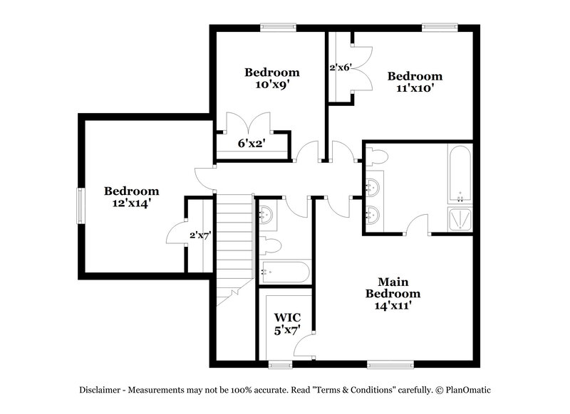 2,000/Mo, 4709 Brewer Dr Charlotte, NC 28208 Floor Plan View 2
