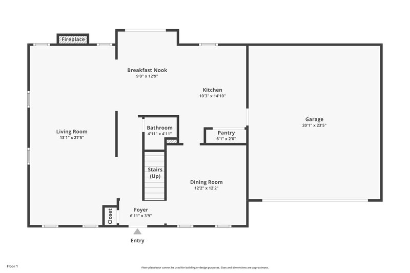 2,265/Mo, 2432 Acadia Ct Kannapolis, NC 28083 Floor Plan View